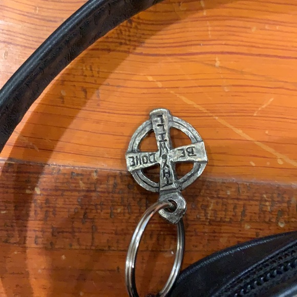 Perry Ellis Portfolio leather cross body - vintage - Picture 4 of 7